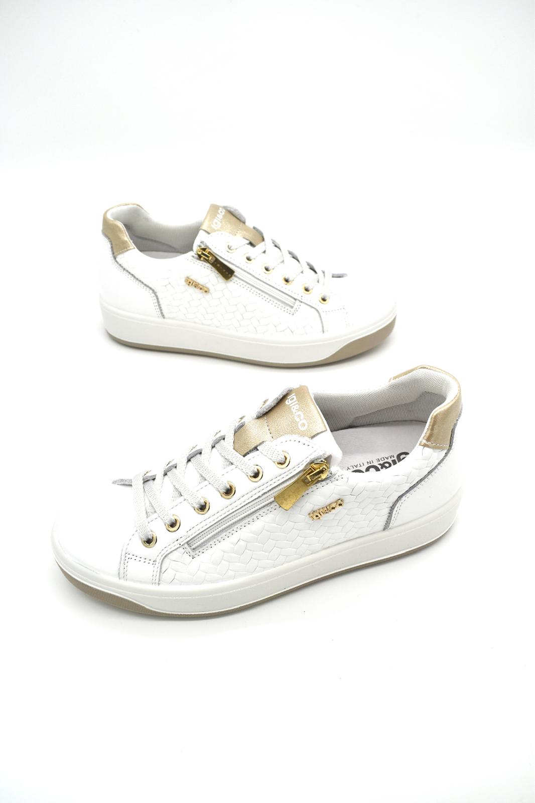 Sneakers da donna in pelle Igi&Co