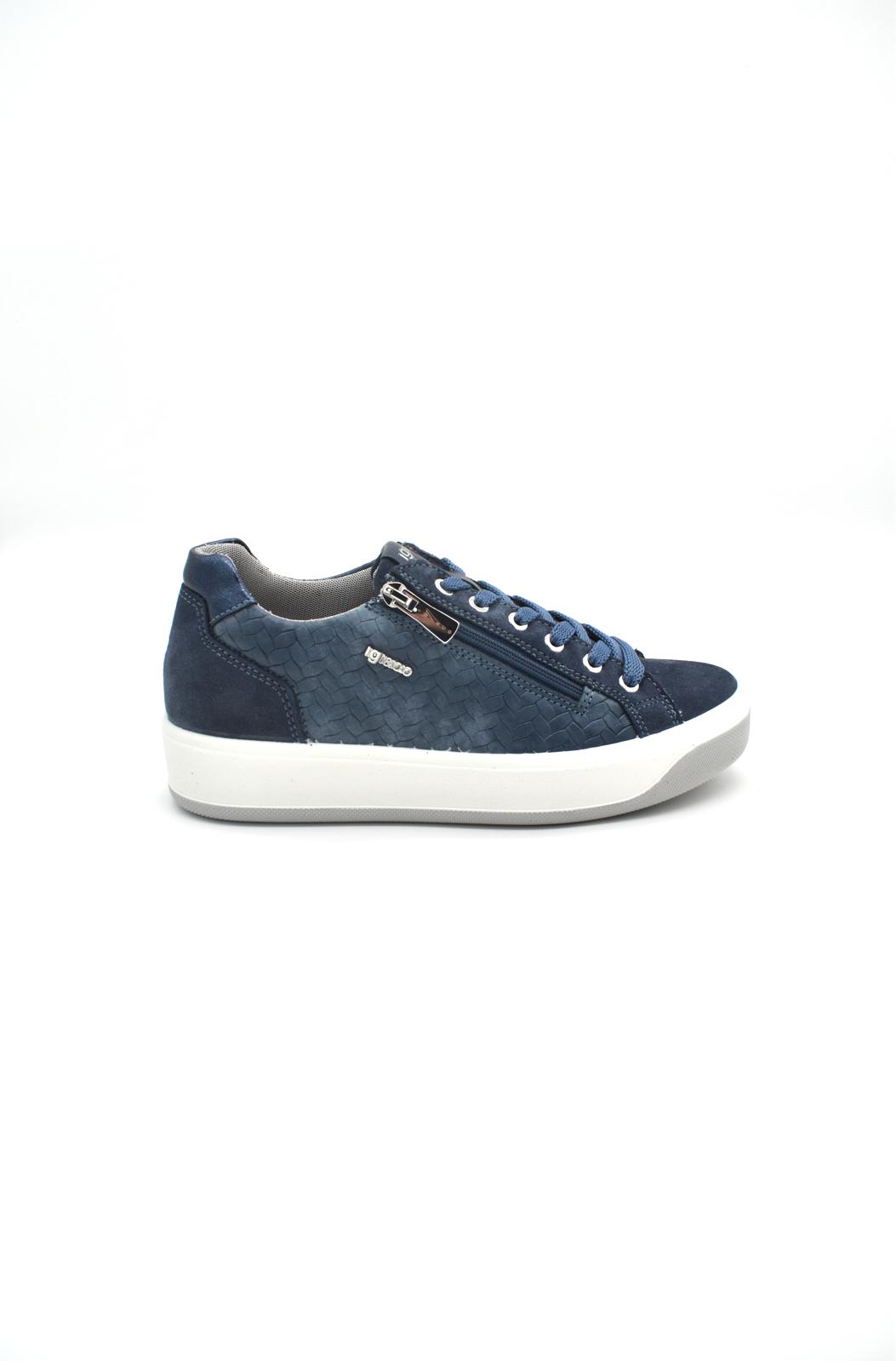Sneakers da donna in pelle Igi&Co