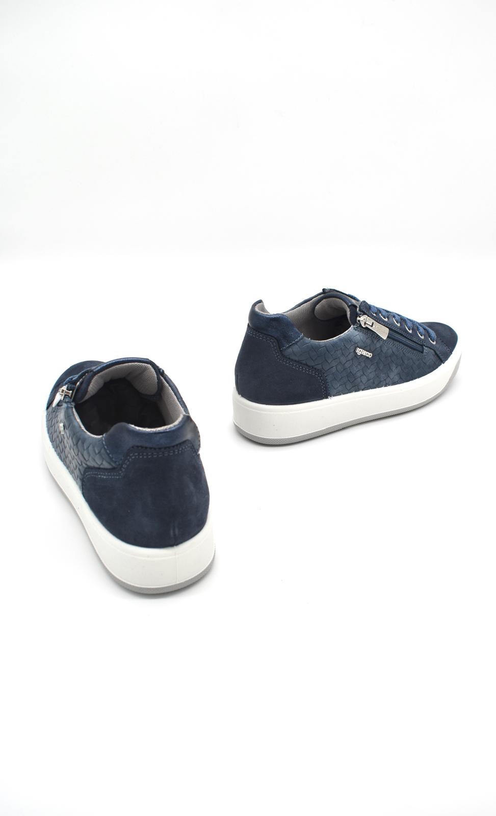 Sneakers da donna in pelle Igi&Co