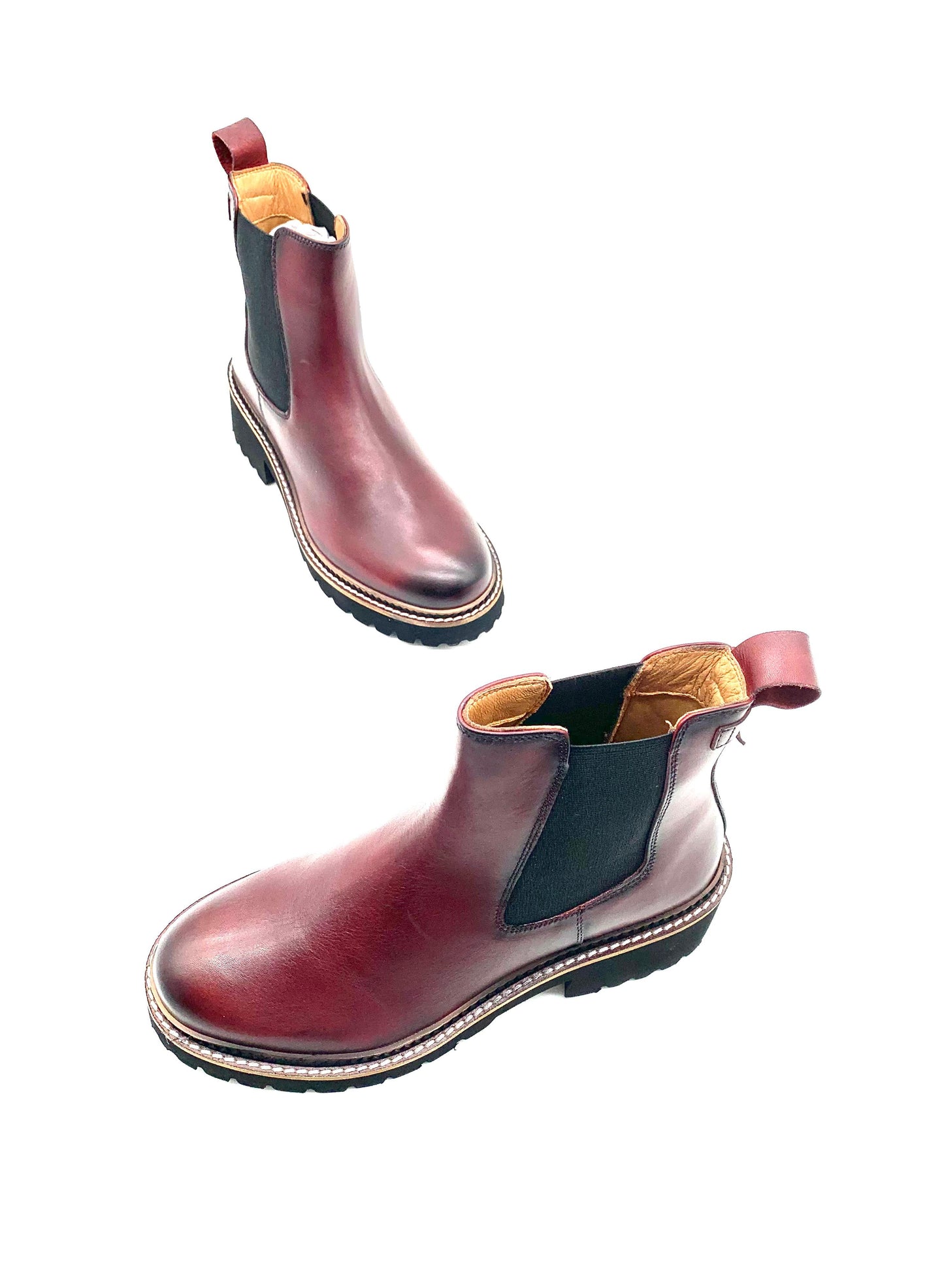 Stivaletti chelsea da donna in pelle Evoca