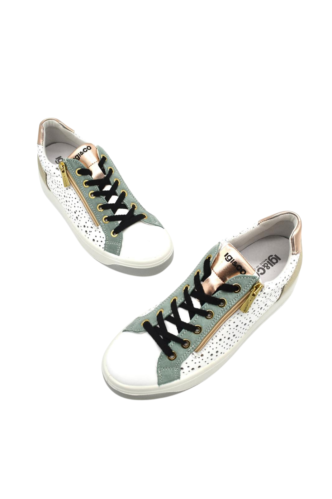 Sneakers da donna in pelle Igi&Co