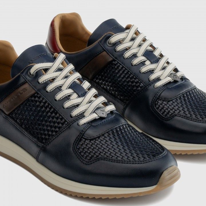 Sneakers da uomo in pelle Ambitious