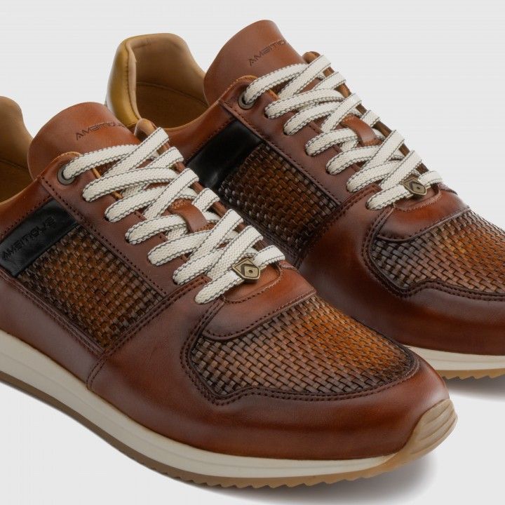 Sneakers da uomo in pelle Ambitious