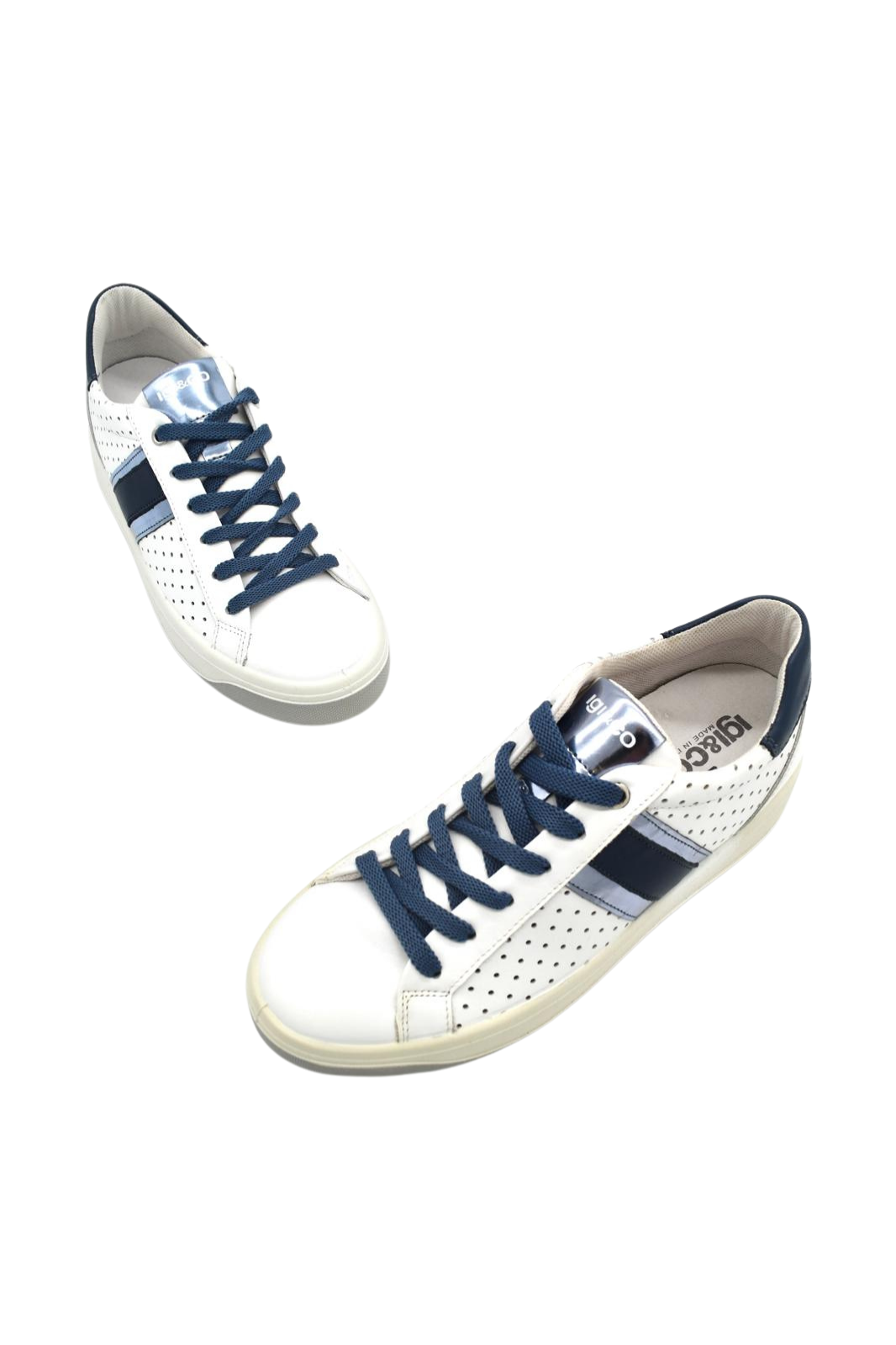 Sneakers da donna in pelle Igi&Co
