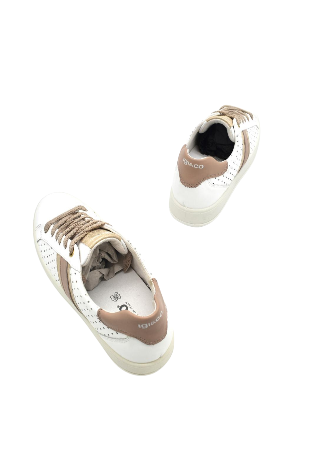 Sneakers da donna in pelle Igi&Co