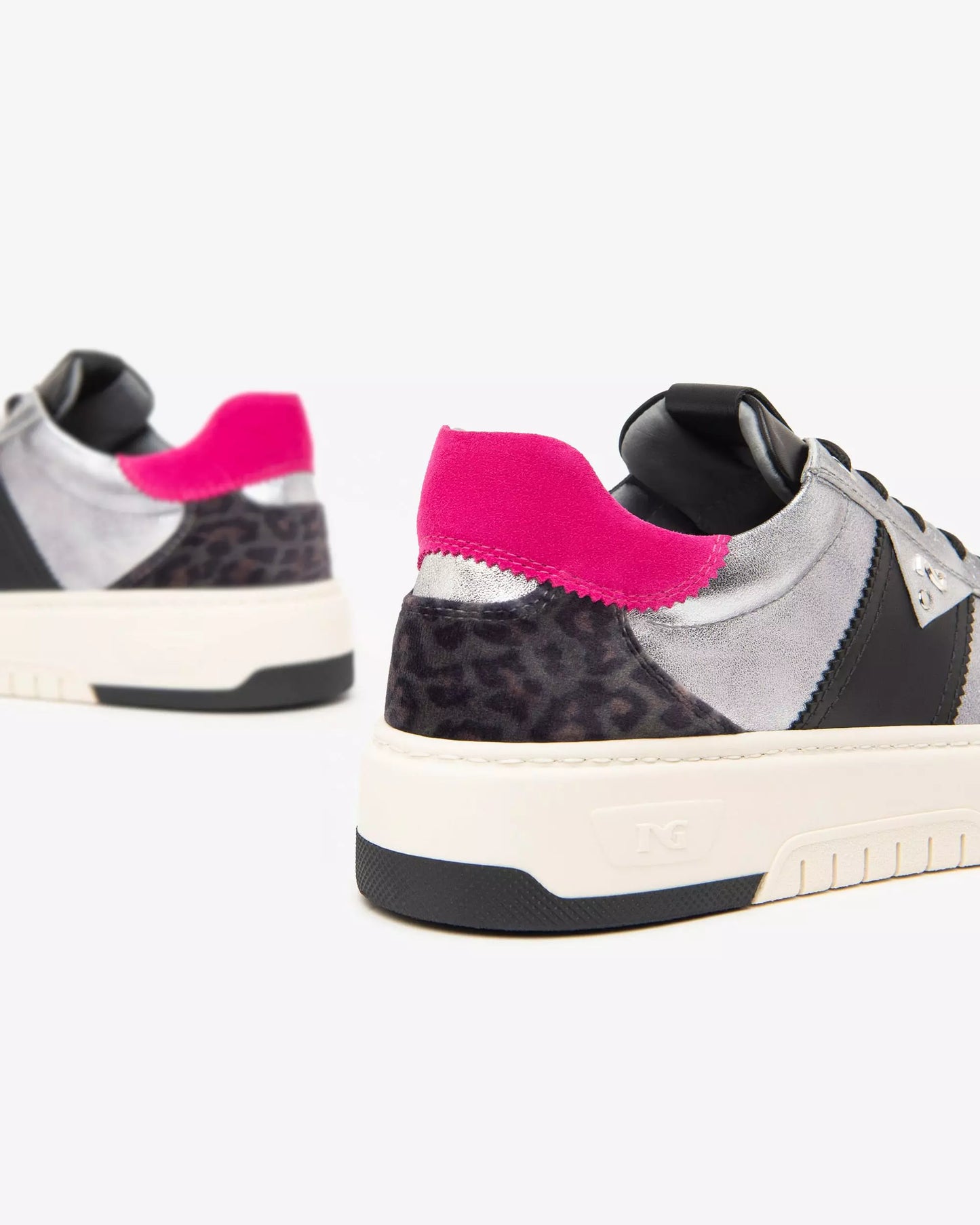 Sneakers da donna in pelle NeroGiardini