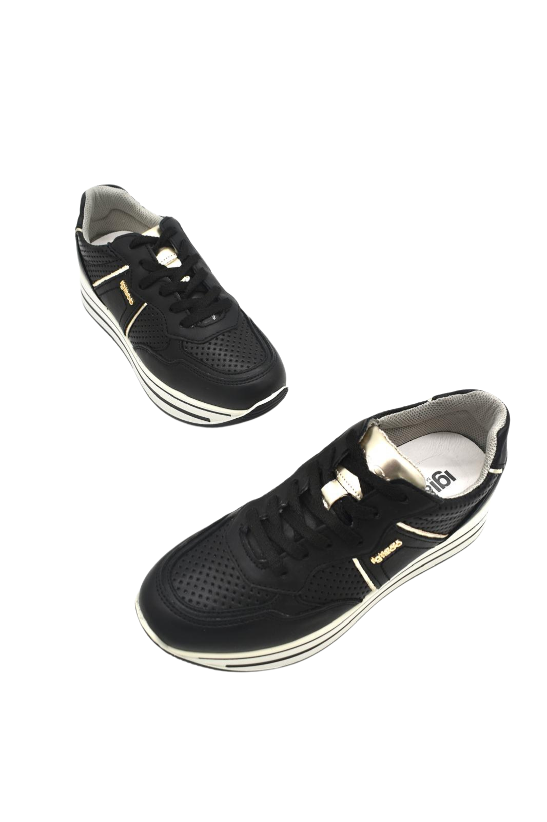 Sneakers da donna in pelle Igi&Co