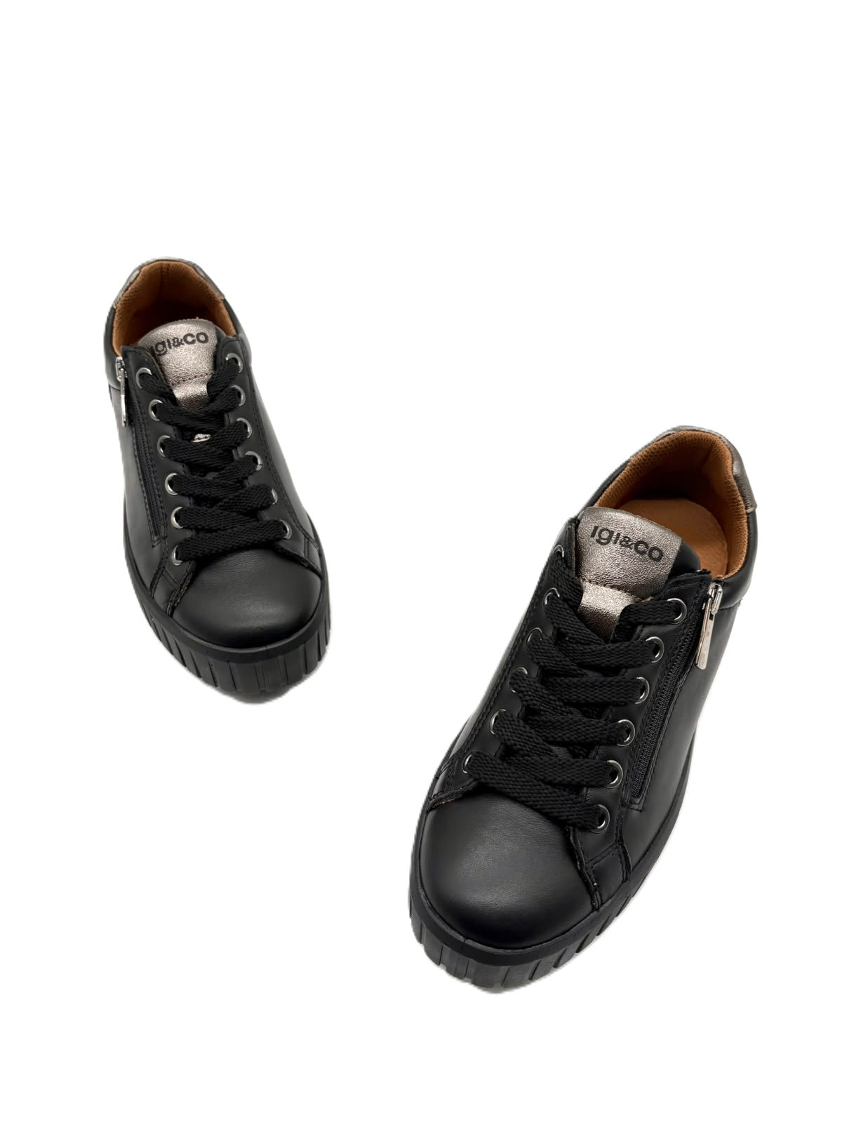 Sneakers da donna in pelle Igi&Co
