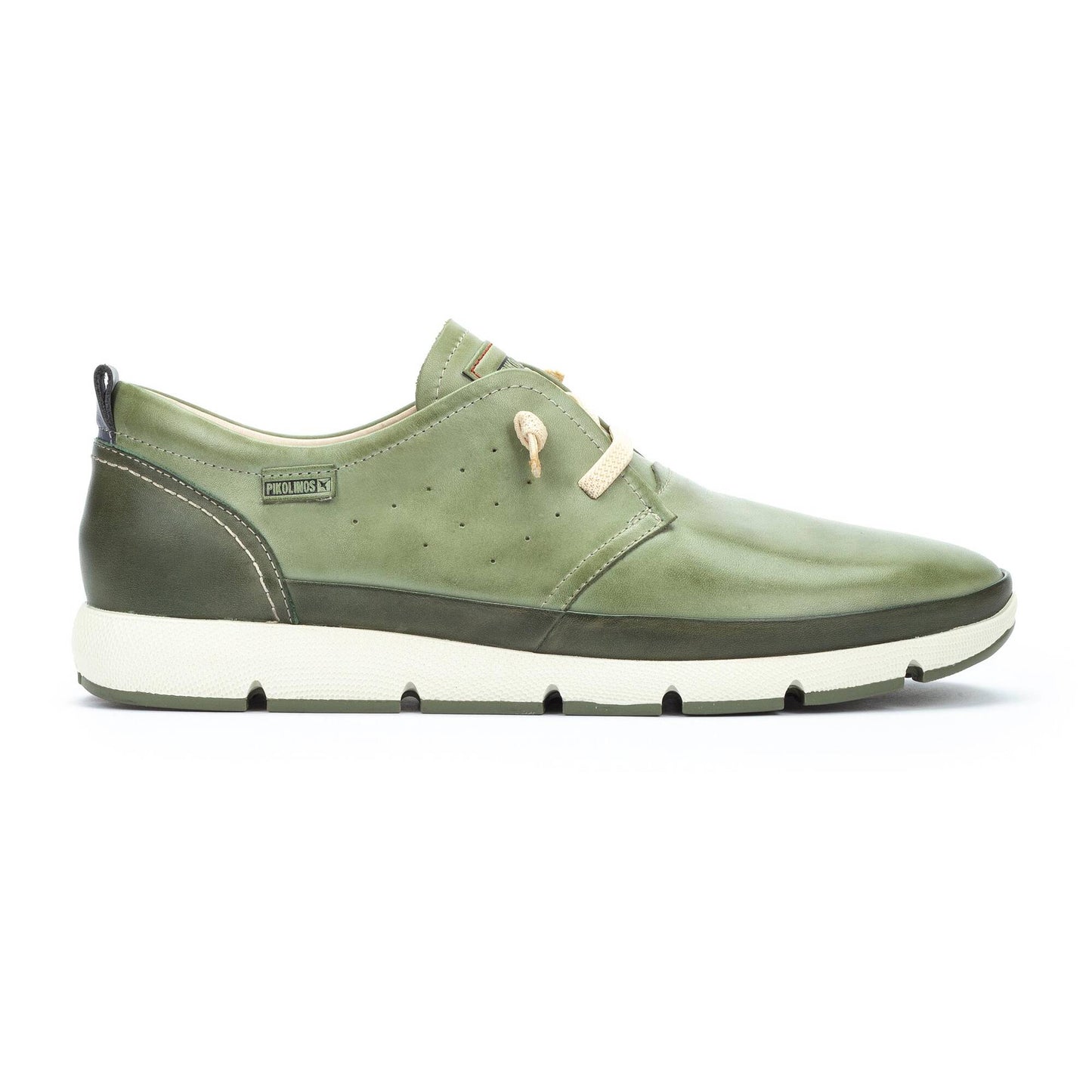Sneakers in pelle con laccio elastico da uomo Pikolinos