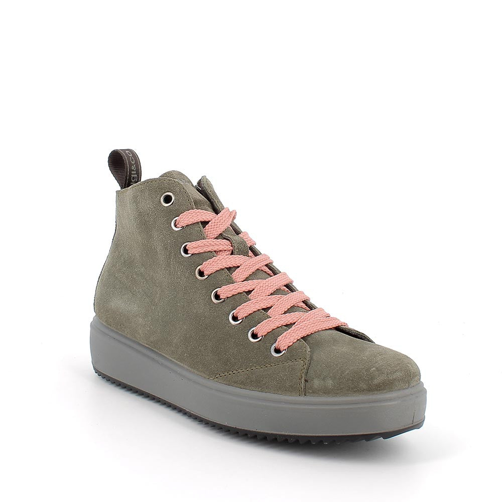 Polacchine da donna in camoscio Igi&Co
