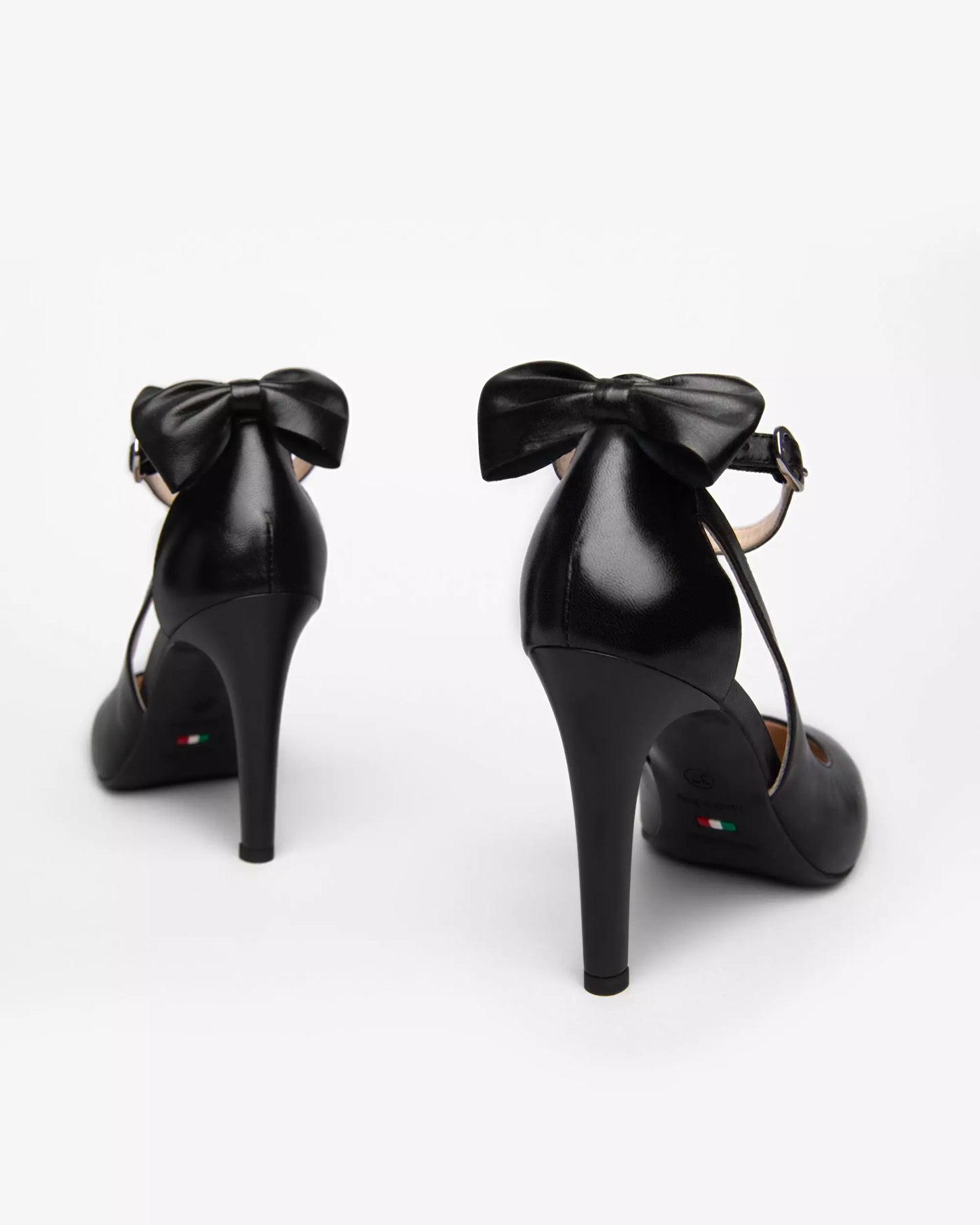 Décolleté da donna in pelle Nero Giardini