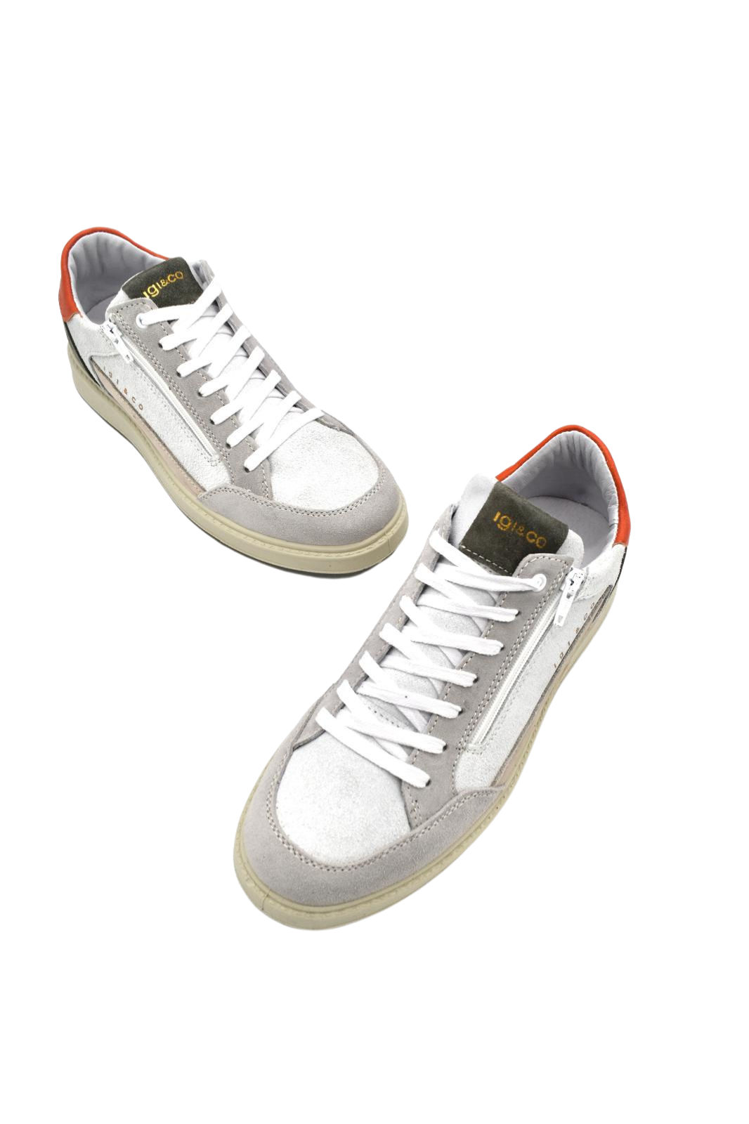 Sneakers da uomo in pelle Igi&Co