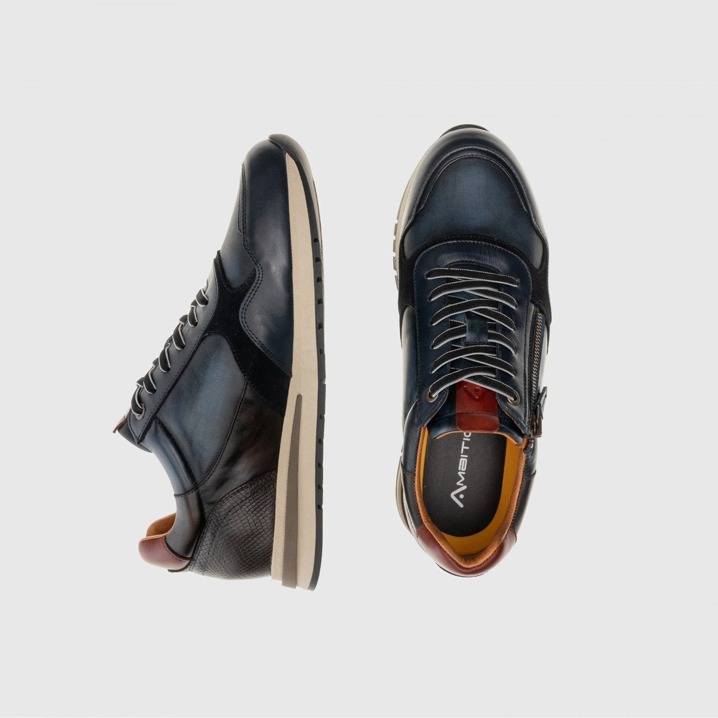 Sneakers da uomo in pelle Ambitious