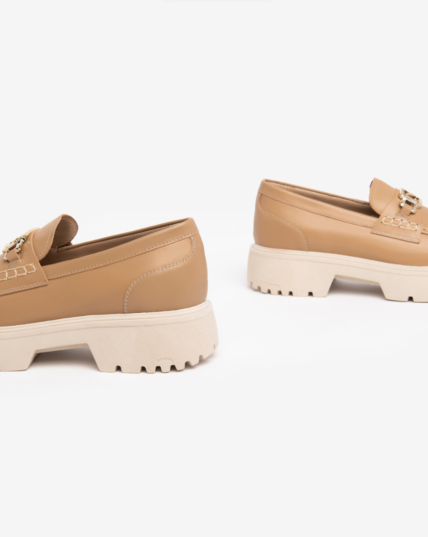 Mocassino da donna in pelle Nero Giardini