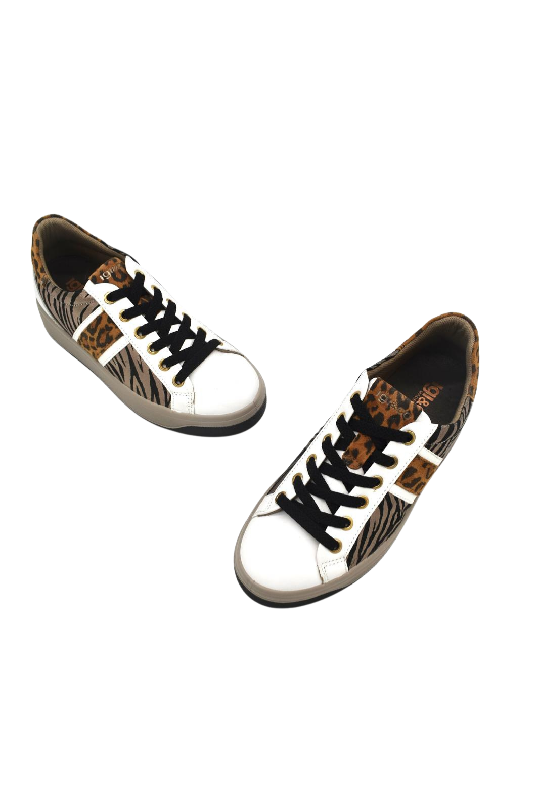 Sneakers da donna in pelle Igi&Co