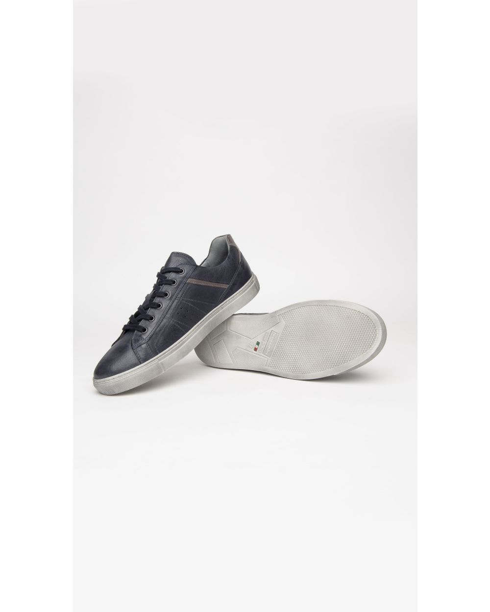 Sneakers da uomo in pelle Nero Giardini