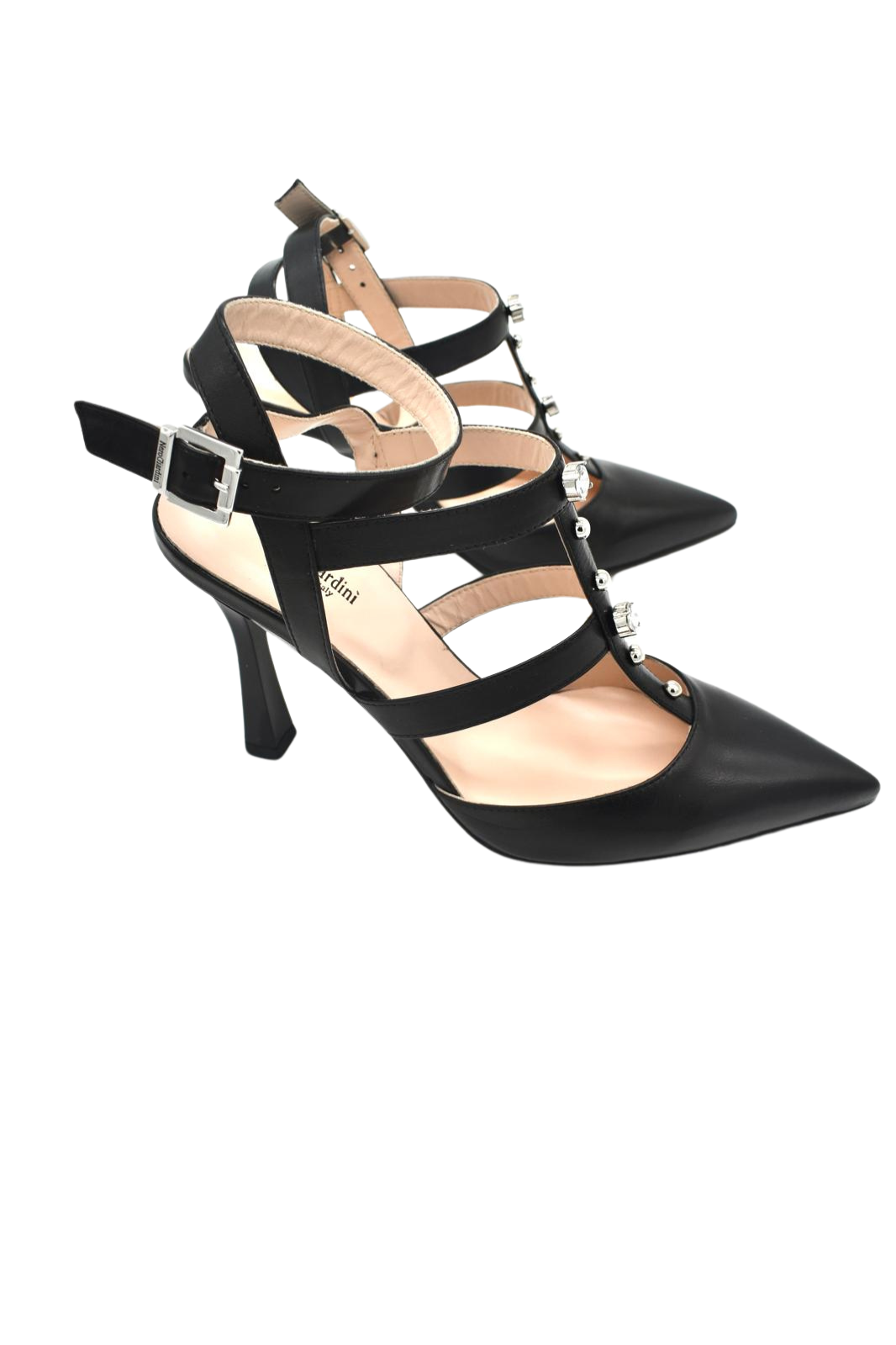 Sandali da donna in pelle Nero Giardini