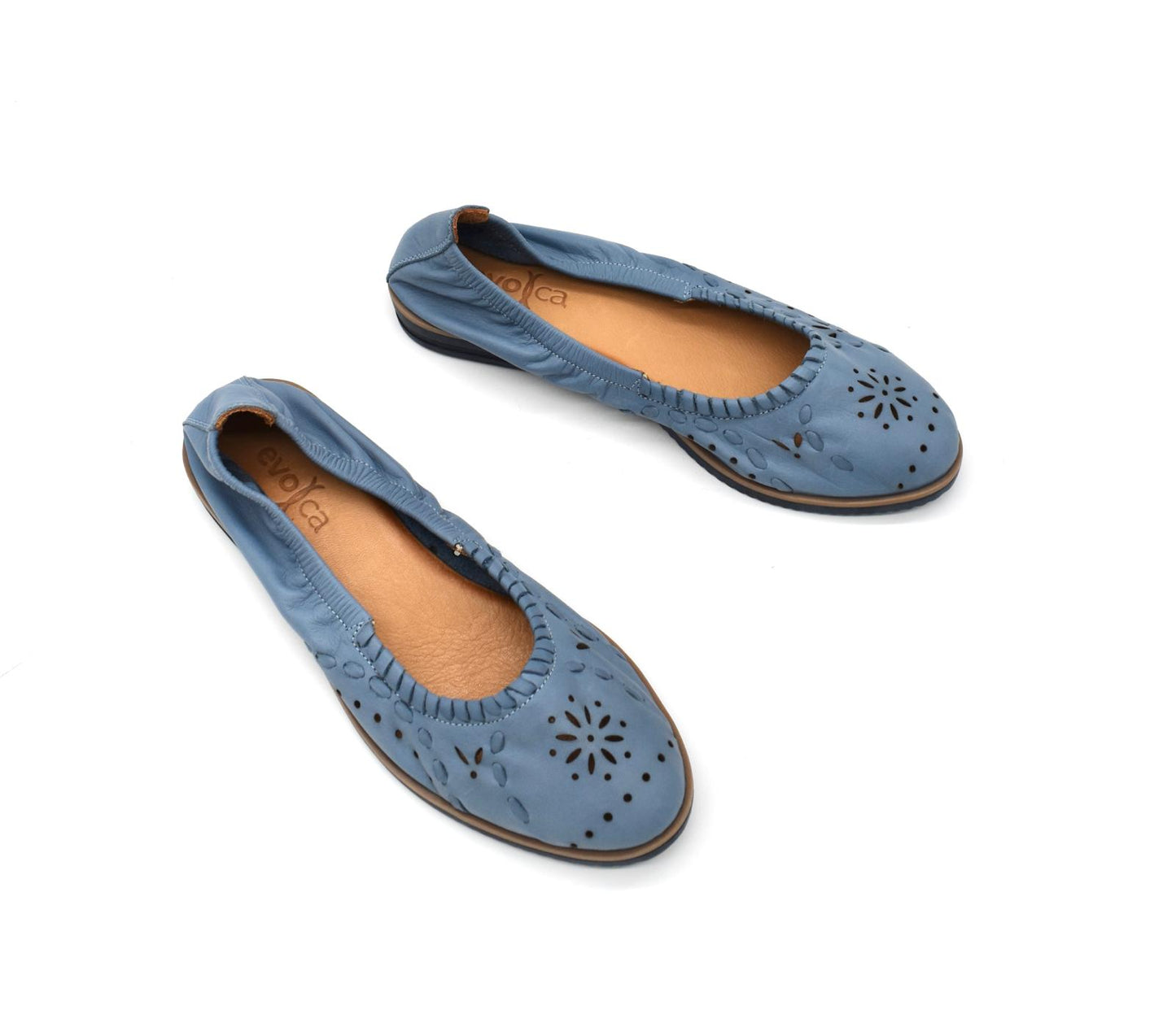 Ballerine da donna in pelle Evoca