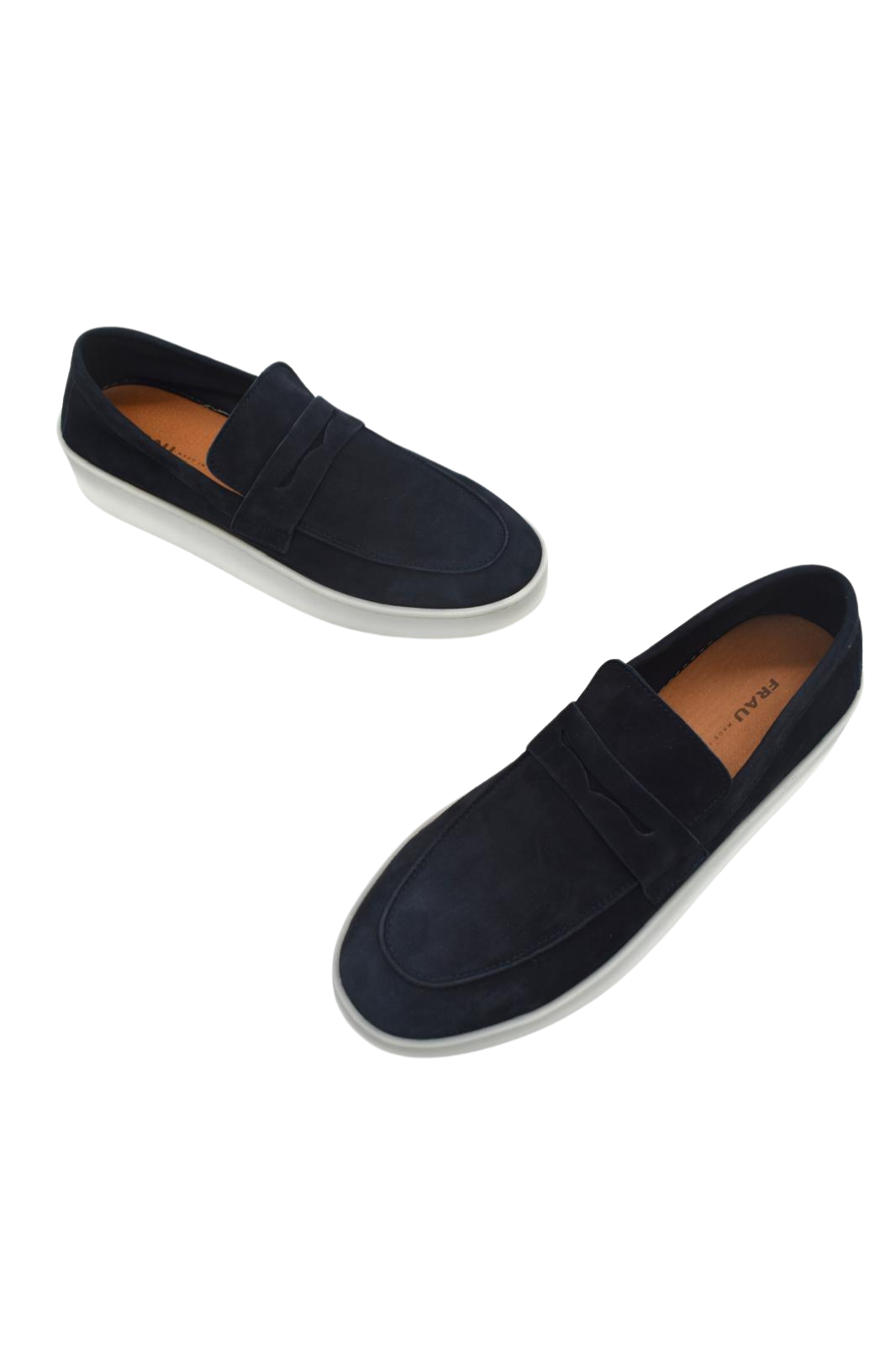 Mocassini da uomo in camoscio Frau