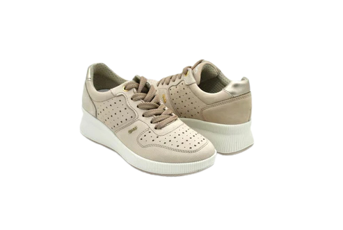 Sneaker da donna in pelle Igi & Co