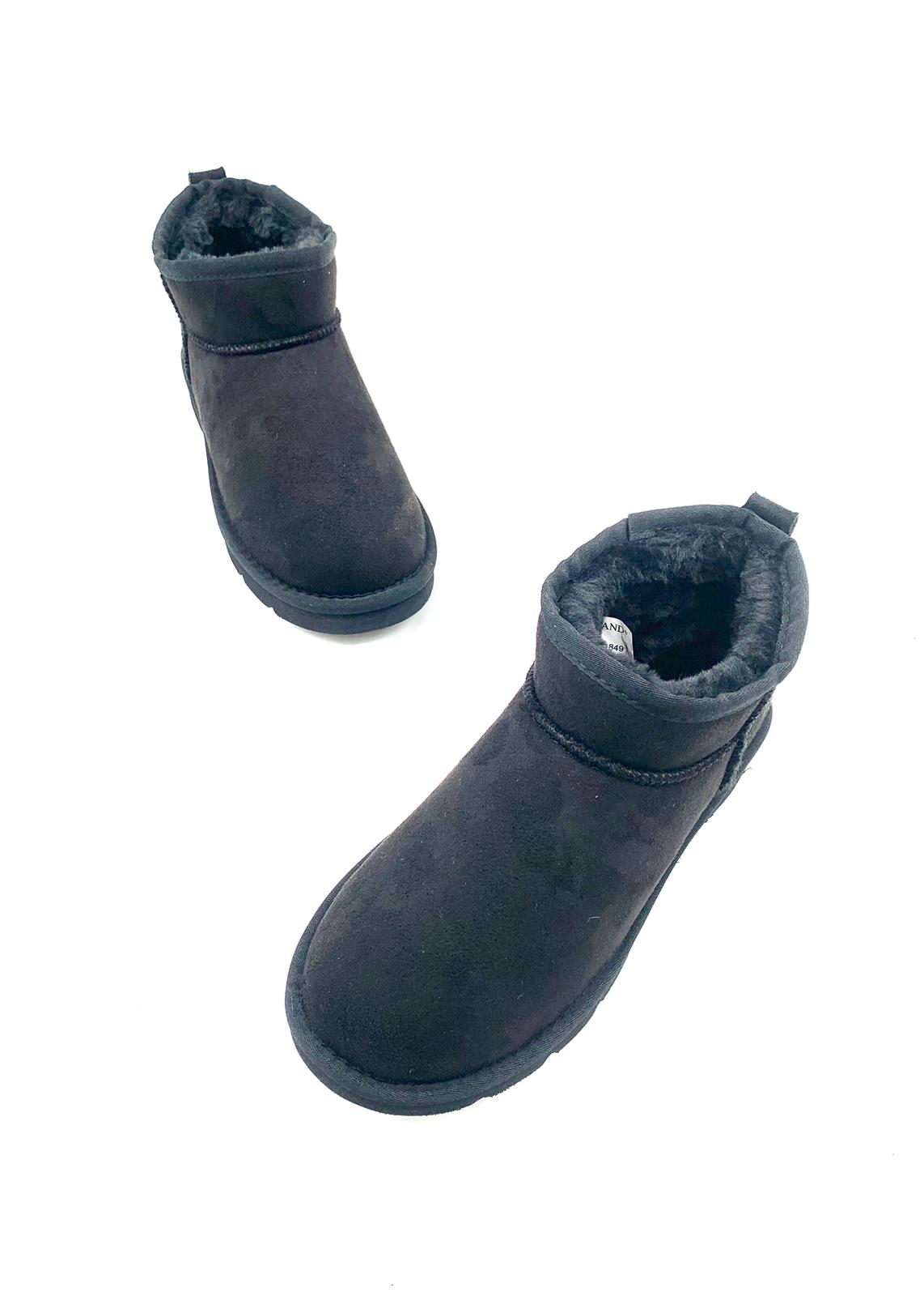 Stivaletti bassi con fodera in peluche da donna GRÜNLAND