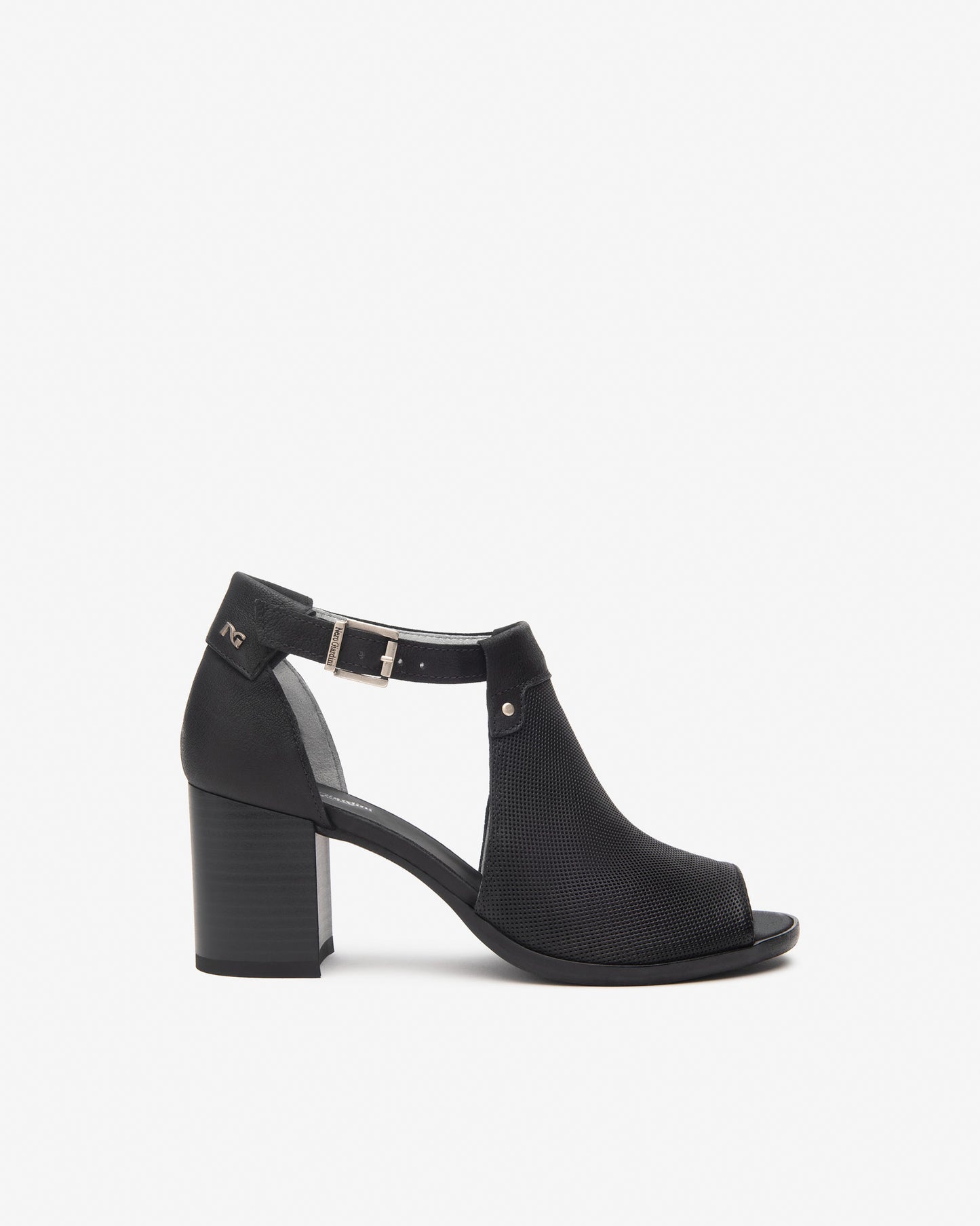 Sandali da donna in pelle Nero Giardini
