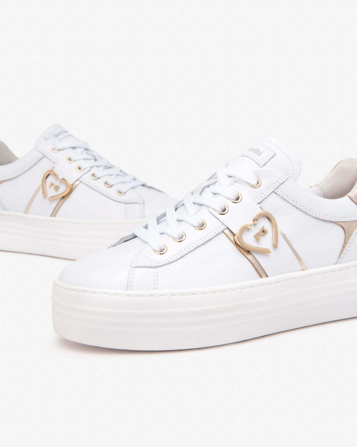 Sneakers da donna in pelle NeroGiardini