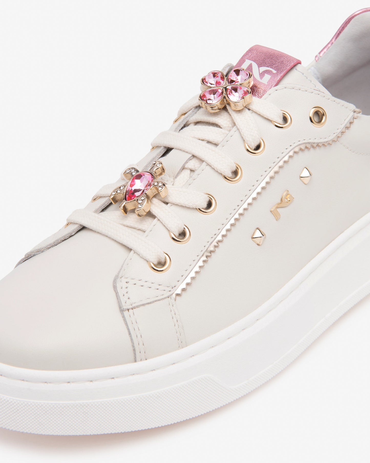 Sneakers da donna in pelle NeroGiardini