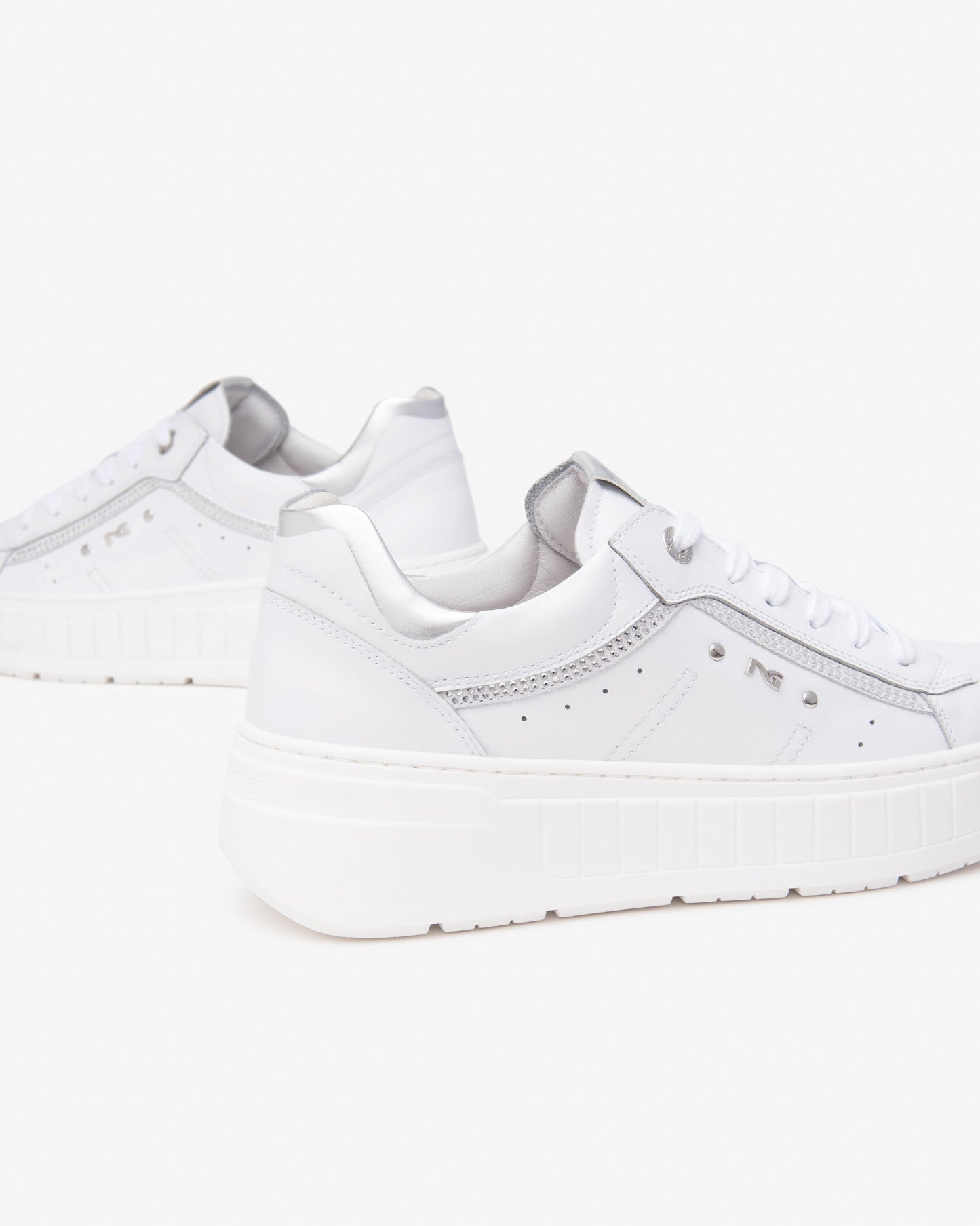 Sneakers da donna in pelle NeroGiardini