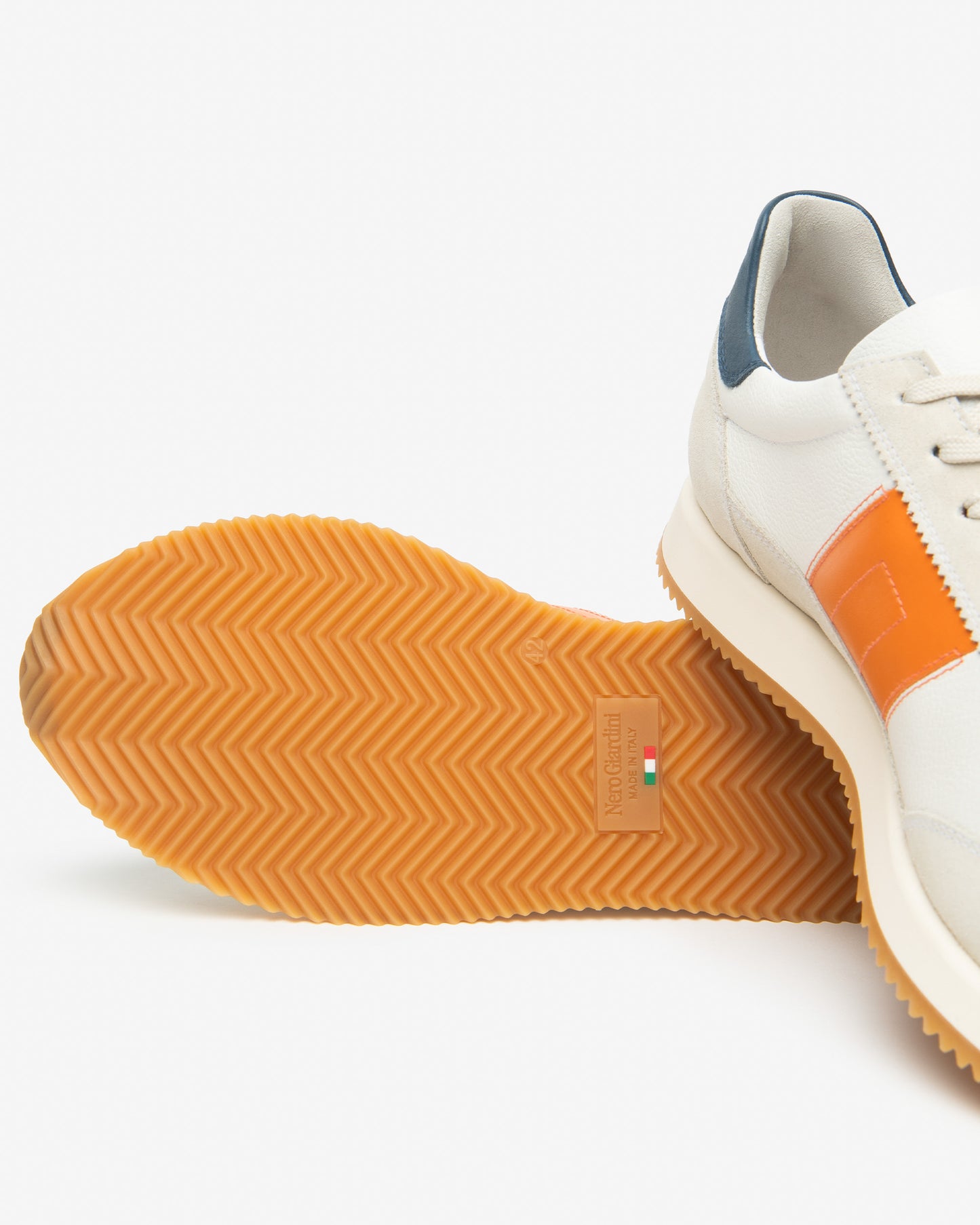 Sneakers da uomo in pelle NeroGiardini