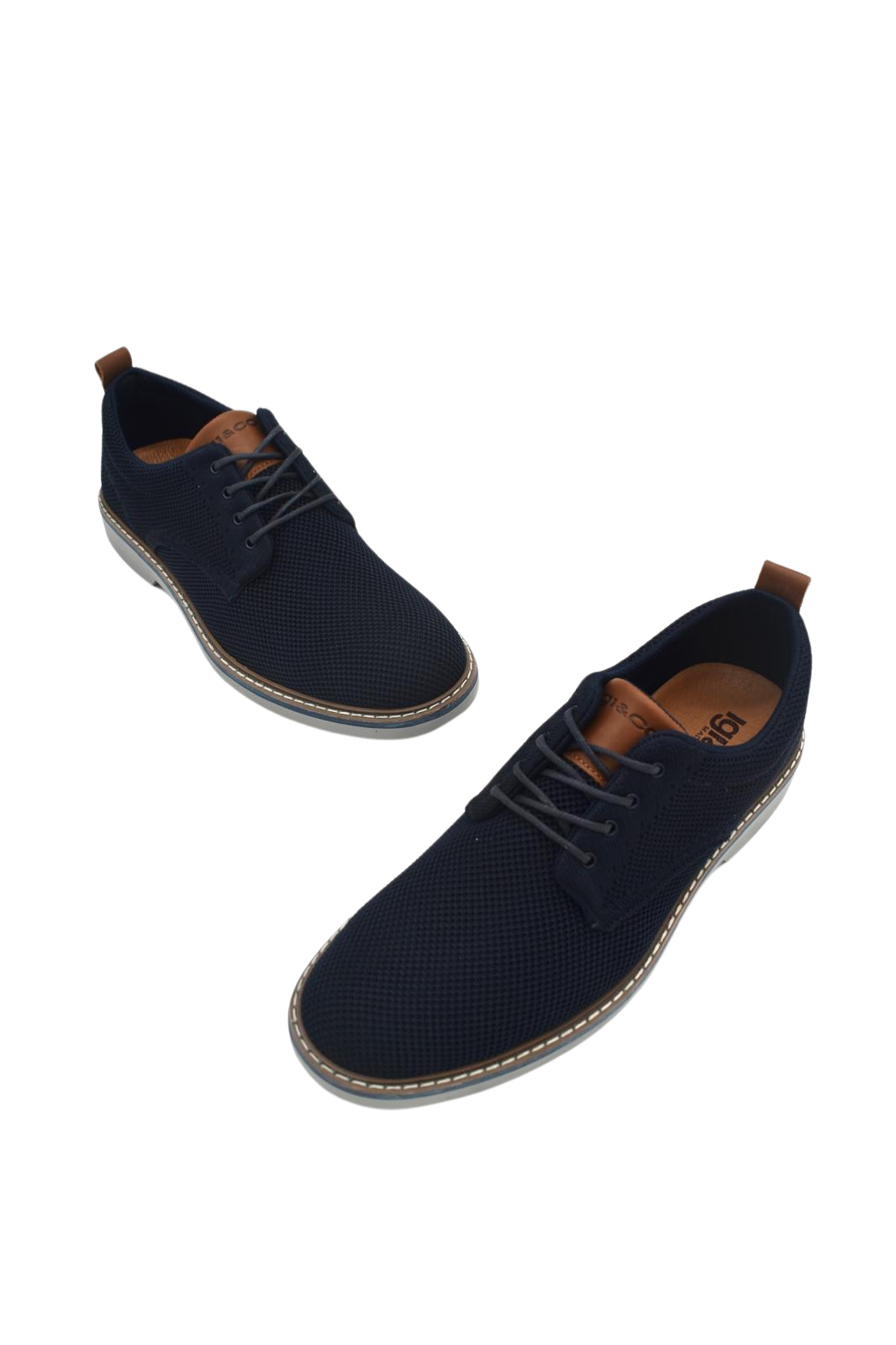 Stringate da uomo in tela Igi&Co