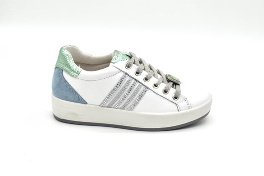 Sneakers da donna in pelle Igi & Co