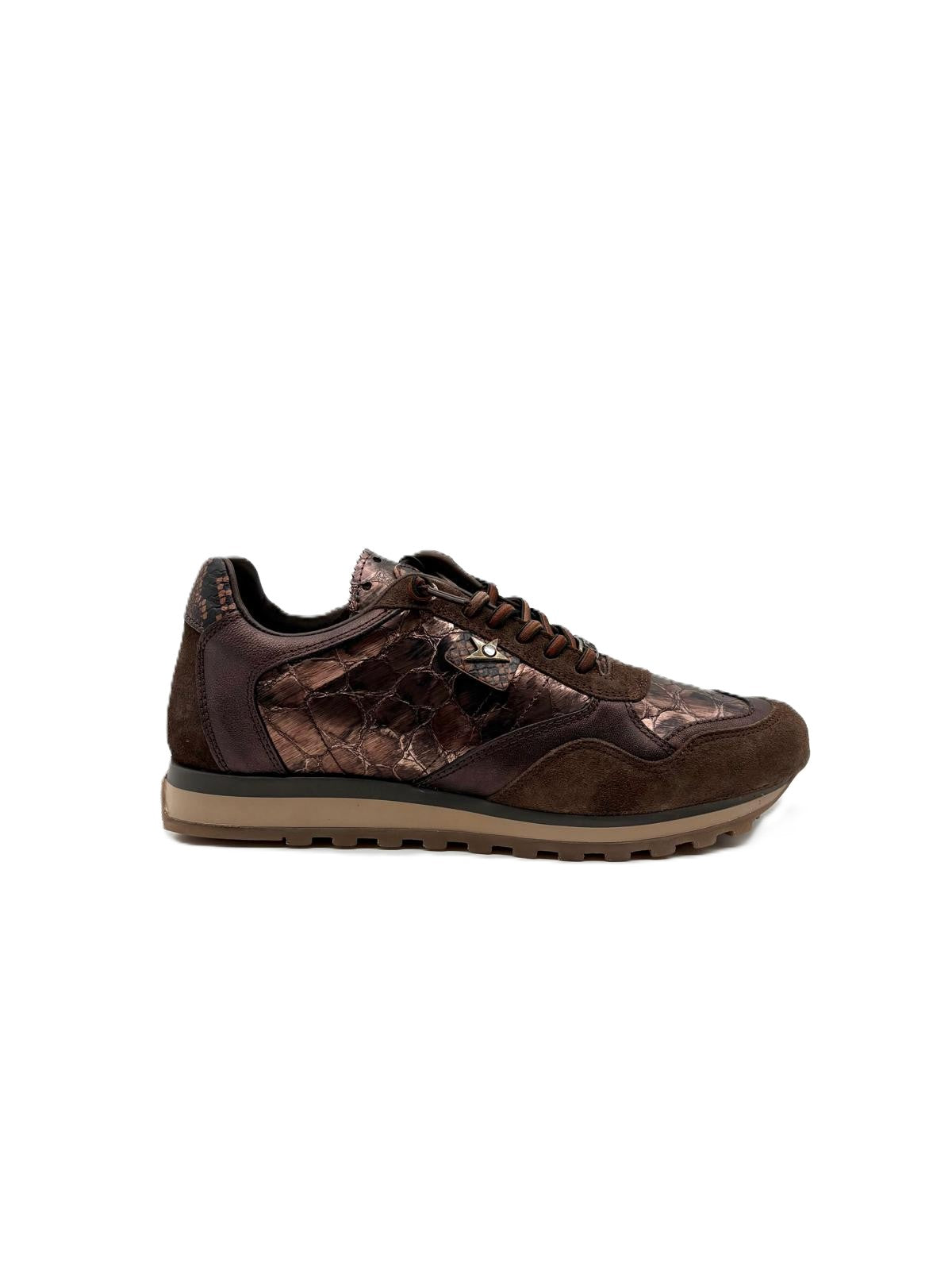 Sneakers da donna in pelle Cetti