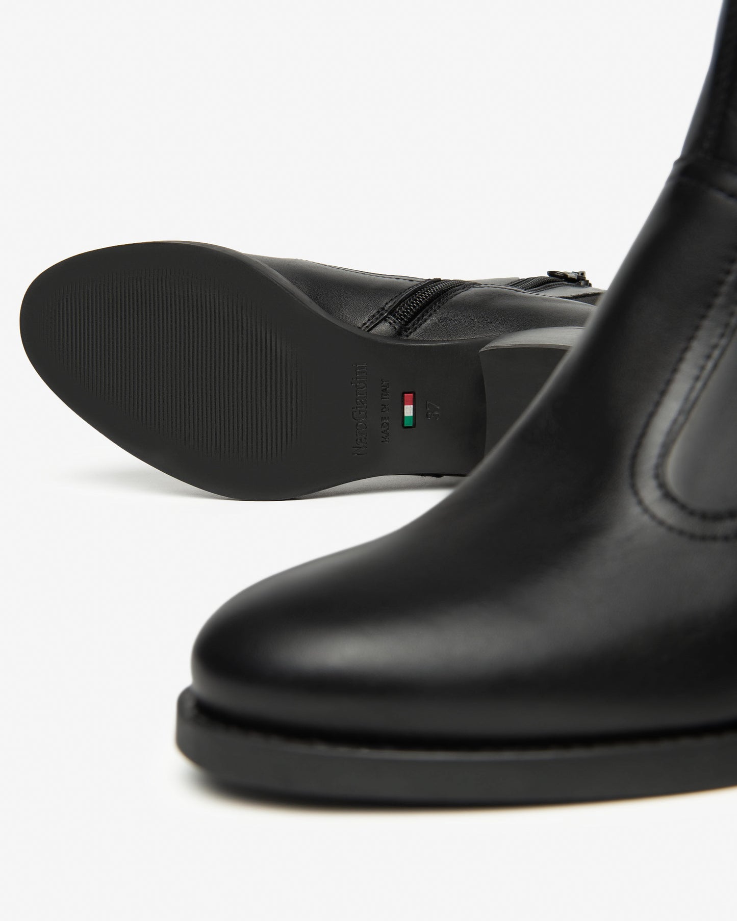 Stivaletti da donna in pelle NeroGiardini