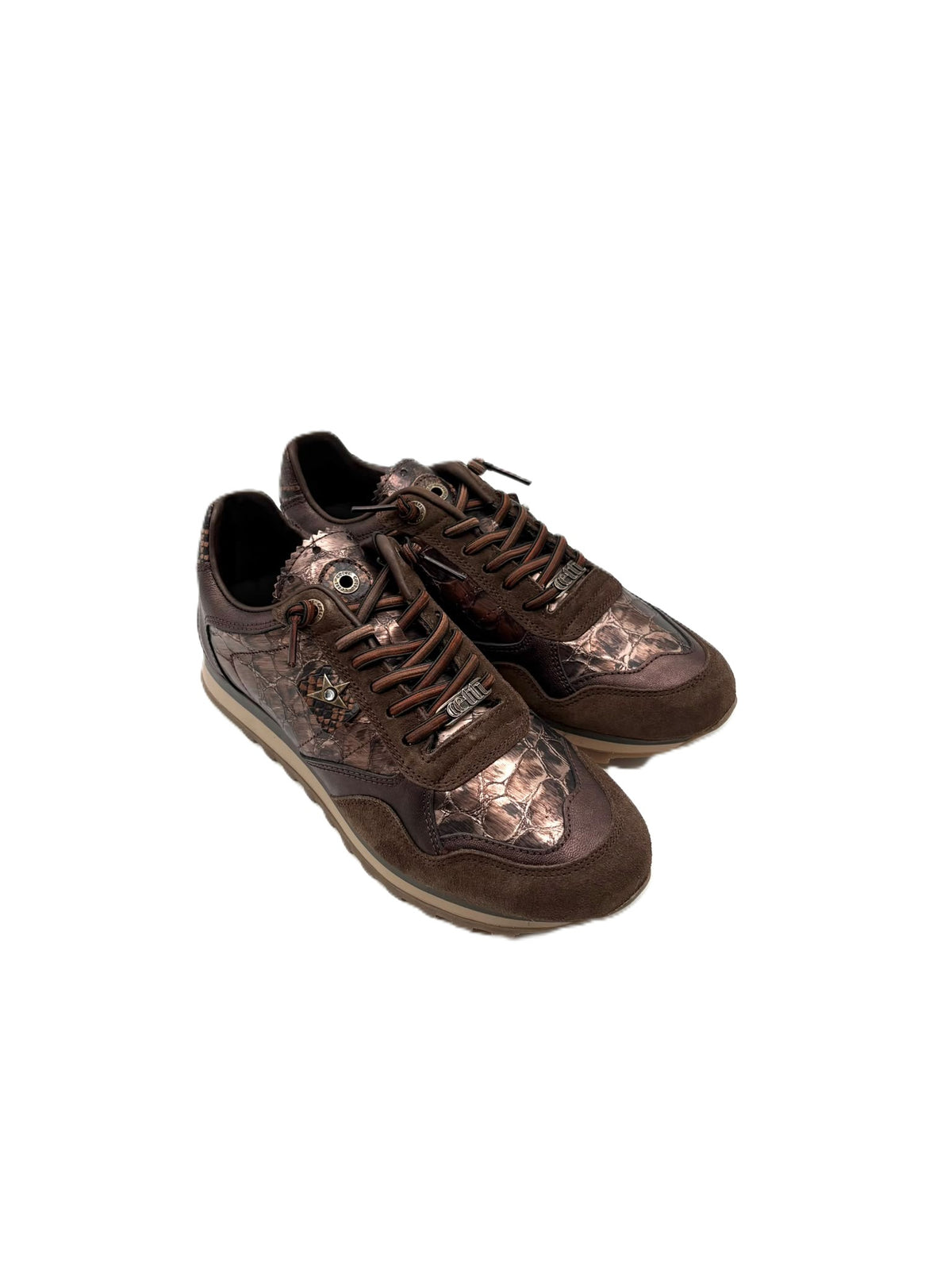 Sneakers da donna in pelle Cetti