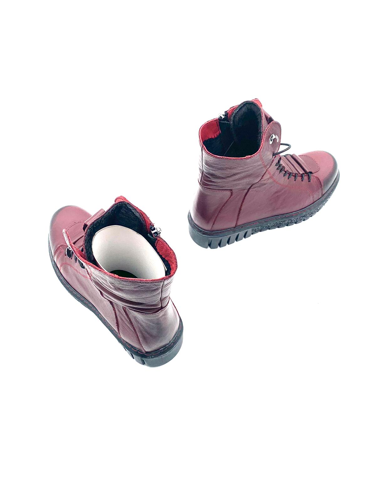 Scarponicini da donna in pelle Evoca