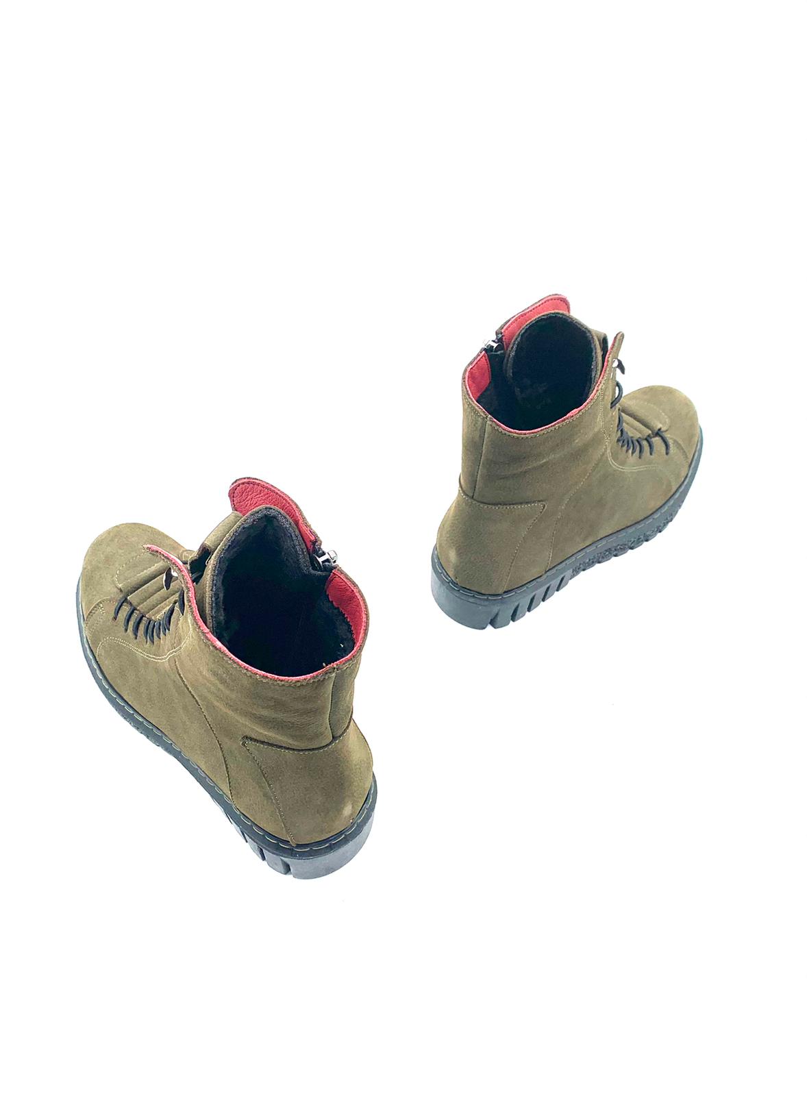 Scarponicini da donna in nabuck Evoca