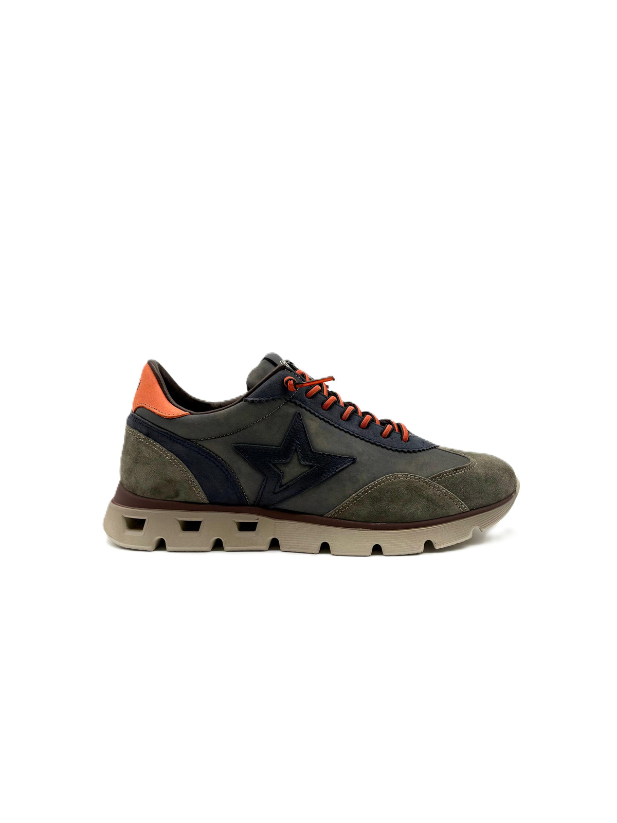 Sneakers da uomo in pelle Cetti