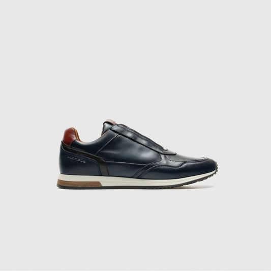 Sneakers da uomo in pelle senza lacci Ambitious