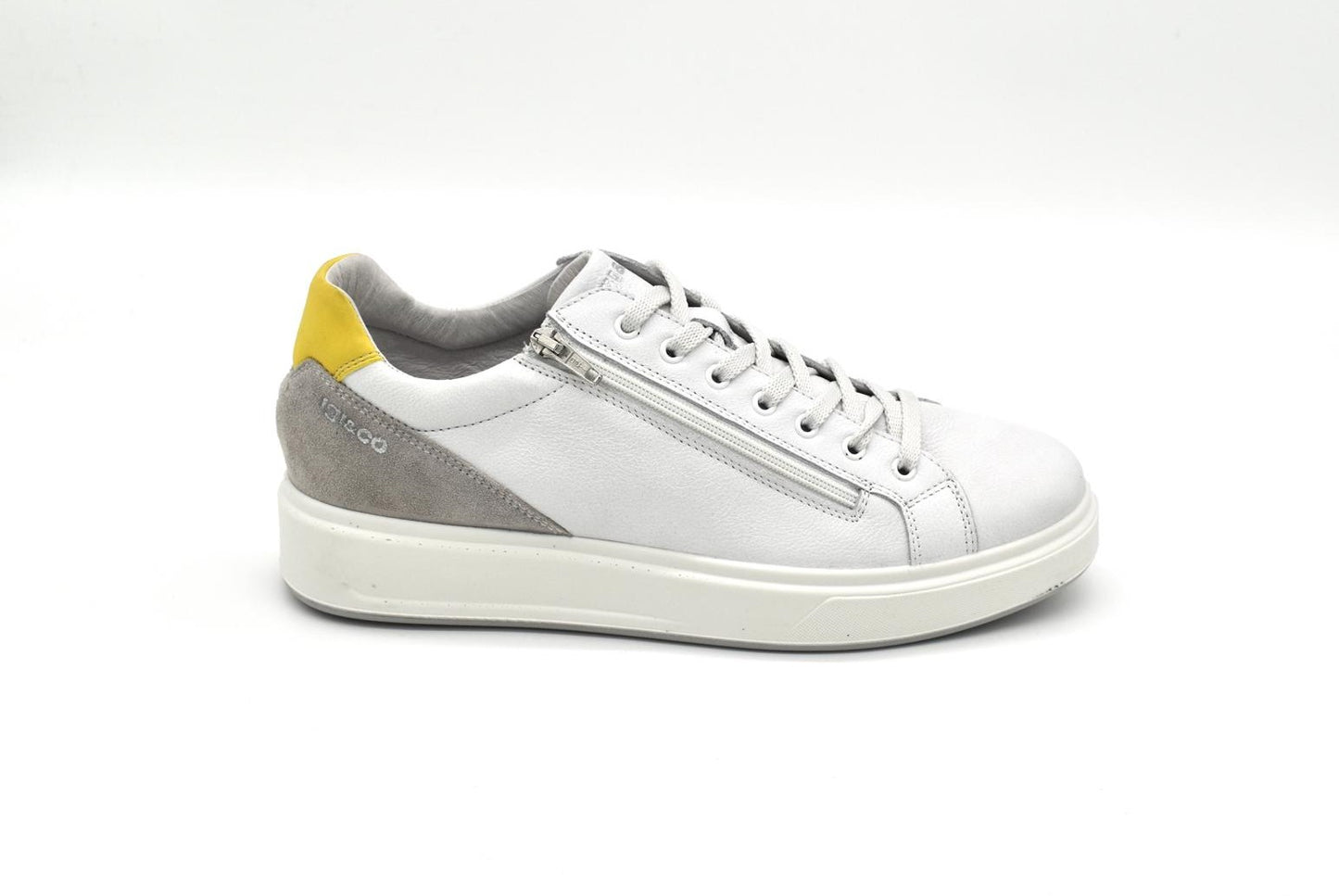 Sneakers da uomo in pelle Igi & Co