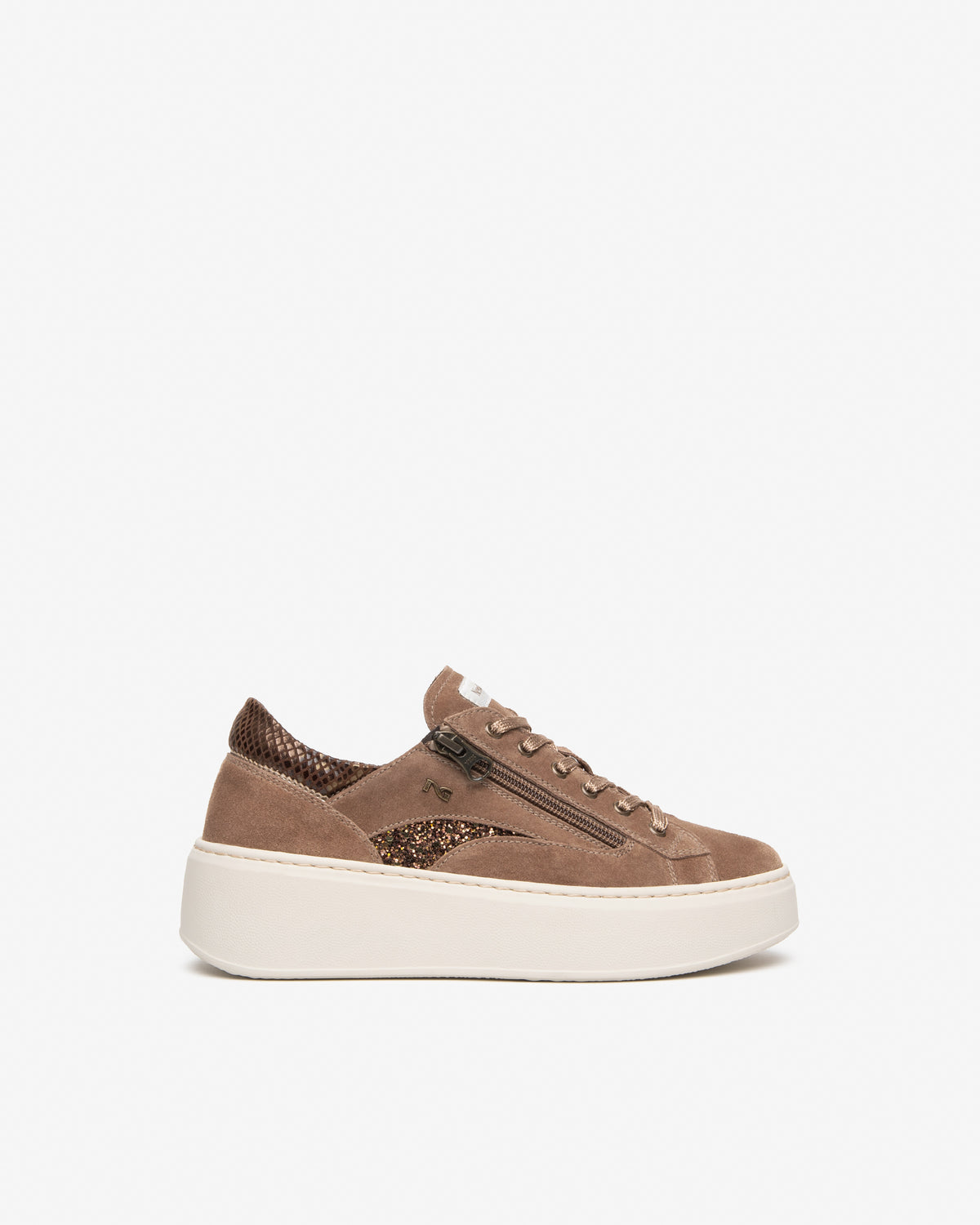 Sneakers da donna in pelle NeroGiardini