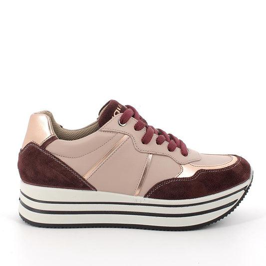 Sneakers da donna in camoscio Igi&Co