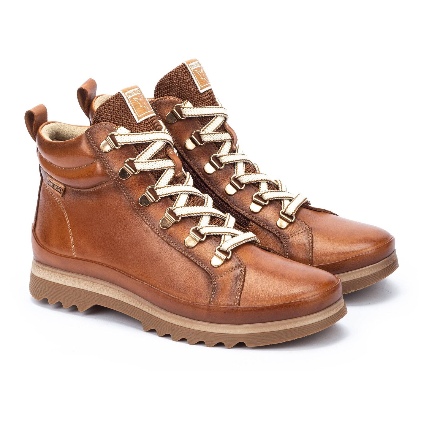 Stivaletti strigati da donna in pelle Pikolinos