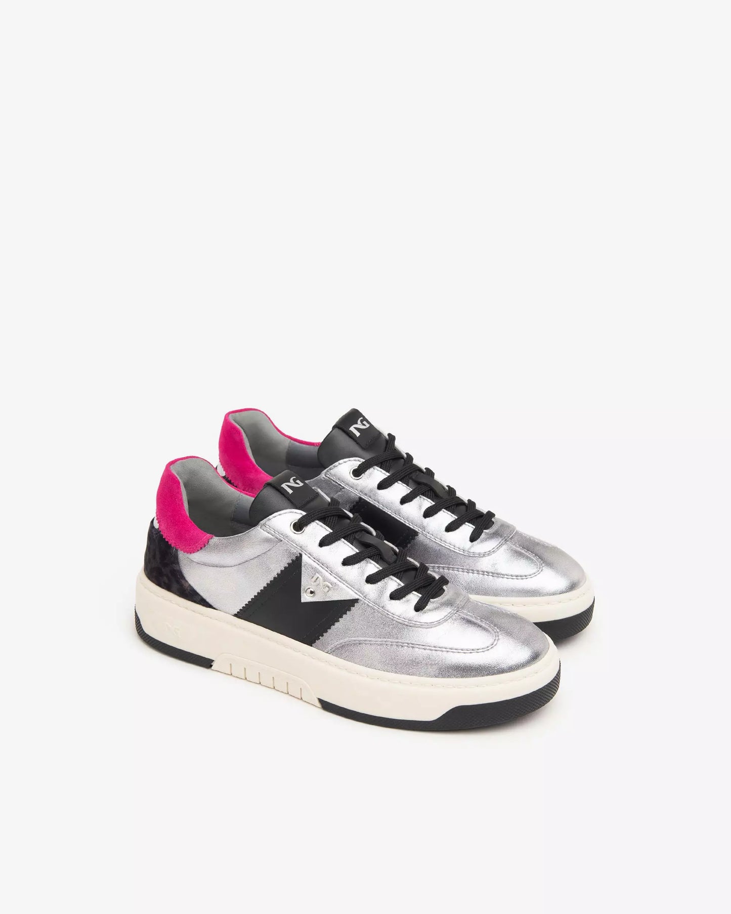 Sneakers da donna in pelle NeroGiardini