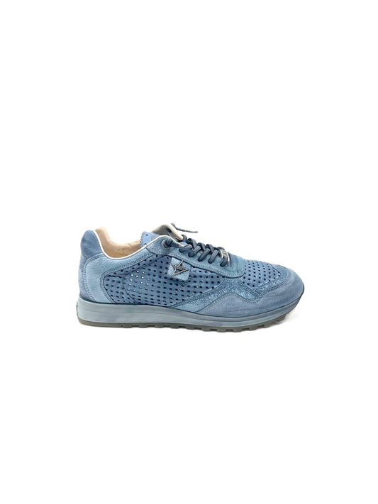 Sneakers da uomo in pelle Cetti