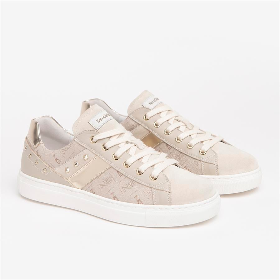 Sneakers da donna in pelle NeroGiardini