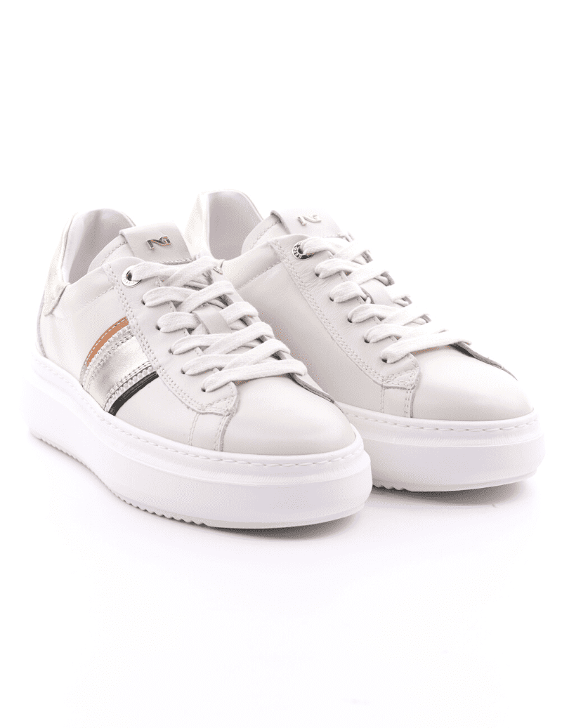 Sneakers da donna in pelle NeroGiardini