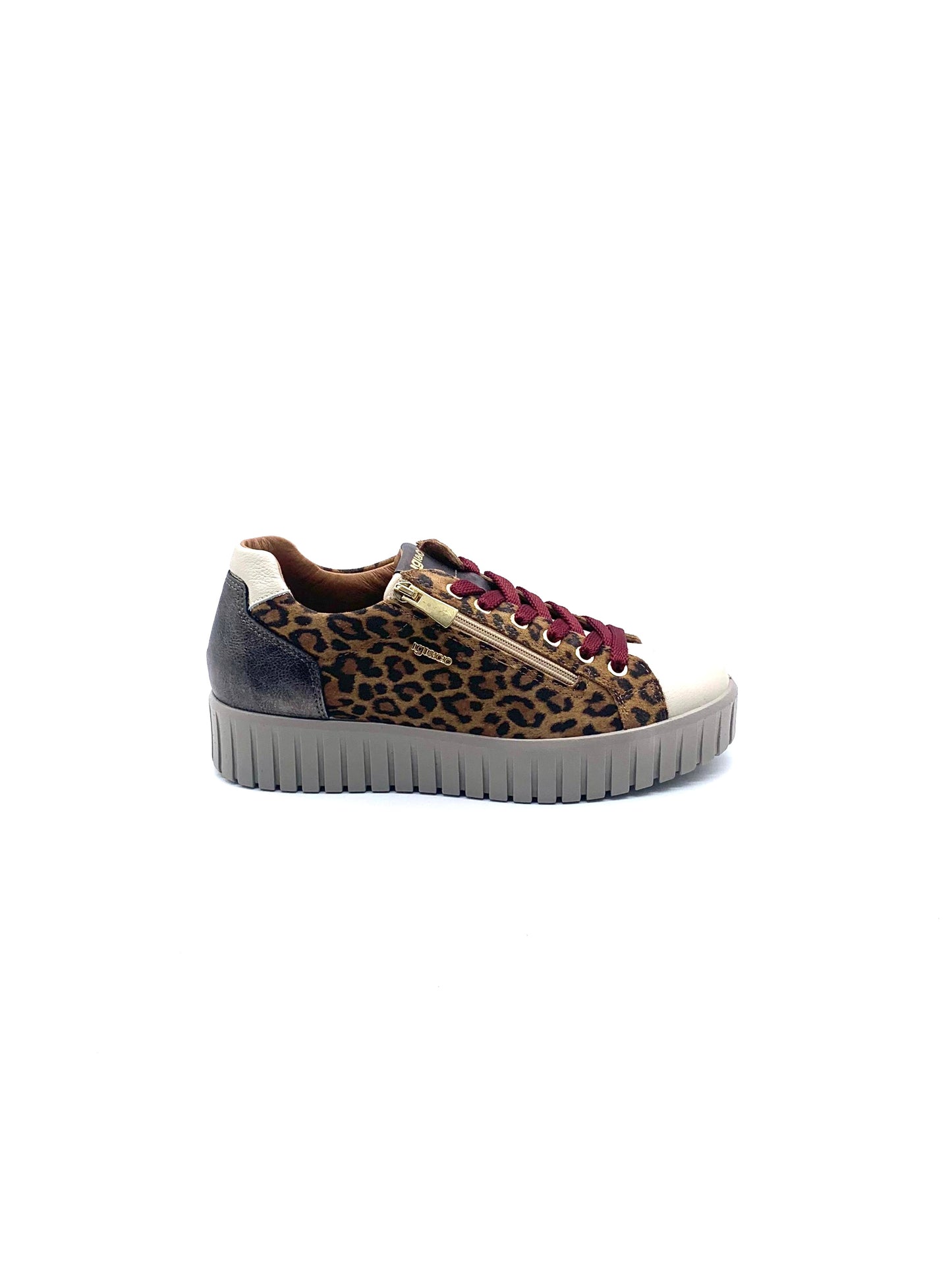 Sneakers da donna in pelle Igi&Co