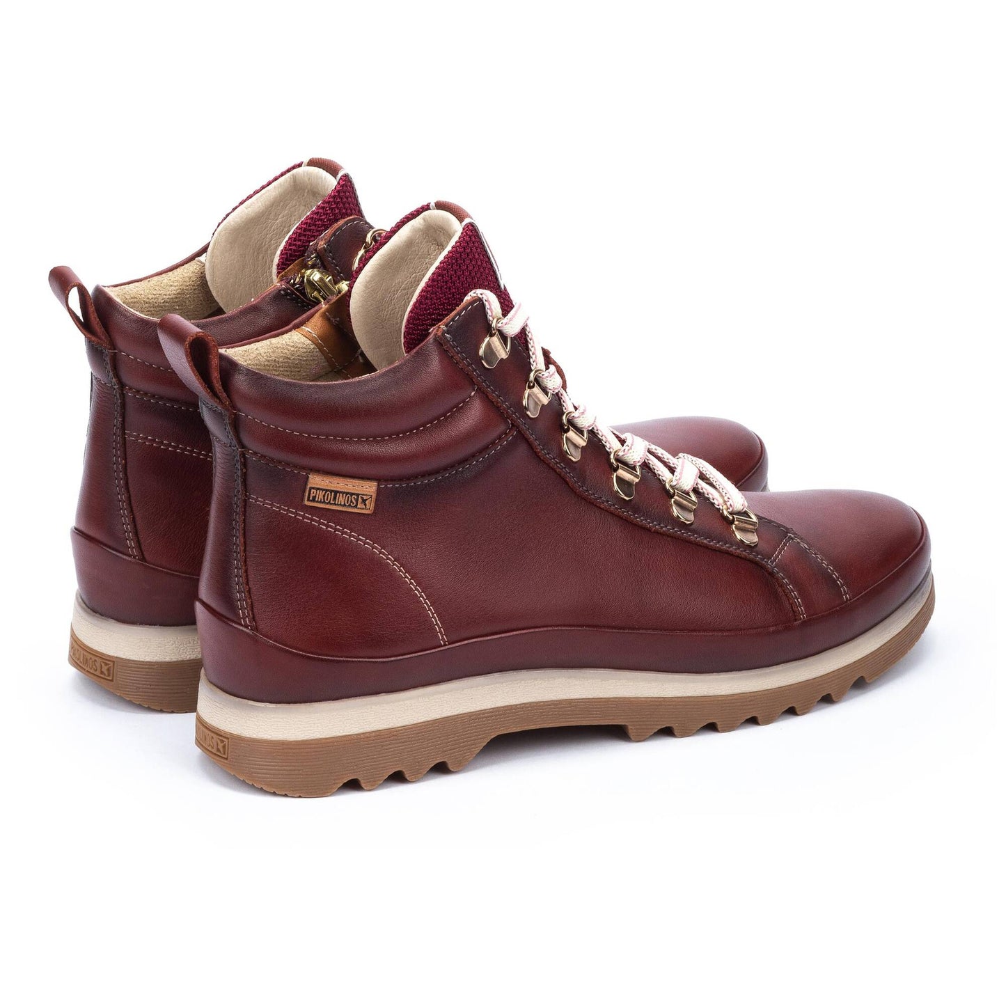 Stivaletti strigati da donna in pelle Pikolinos