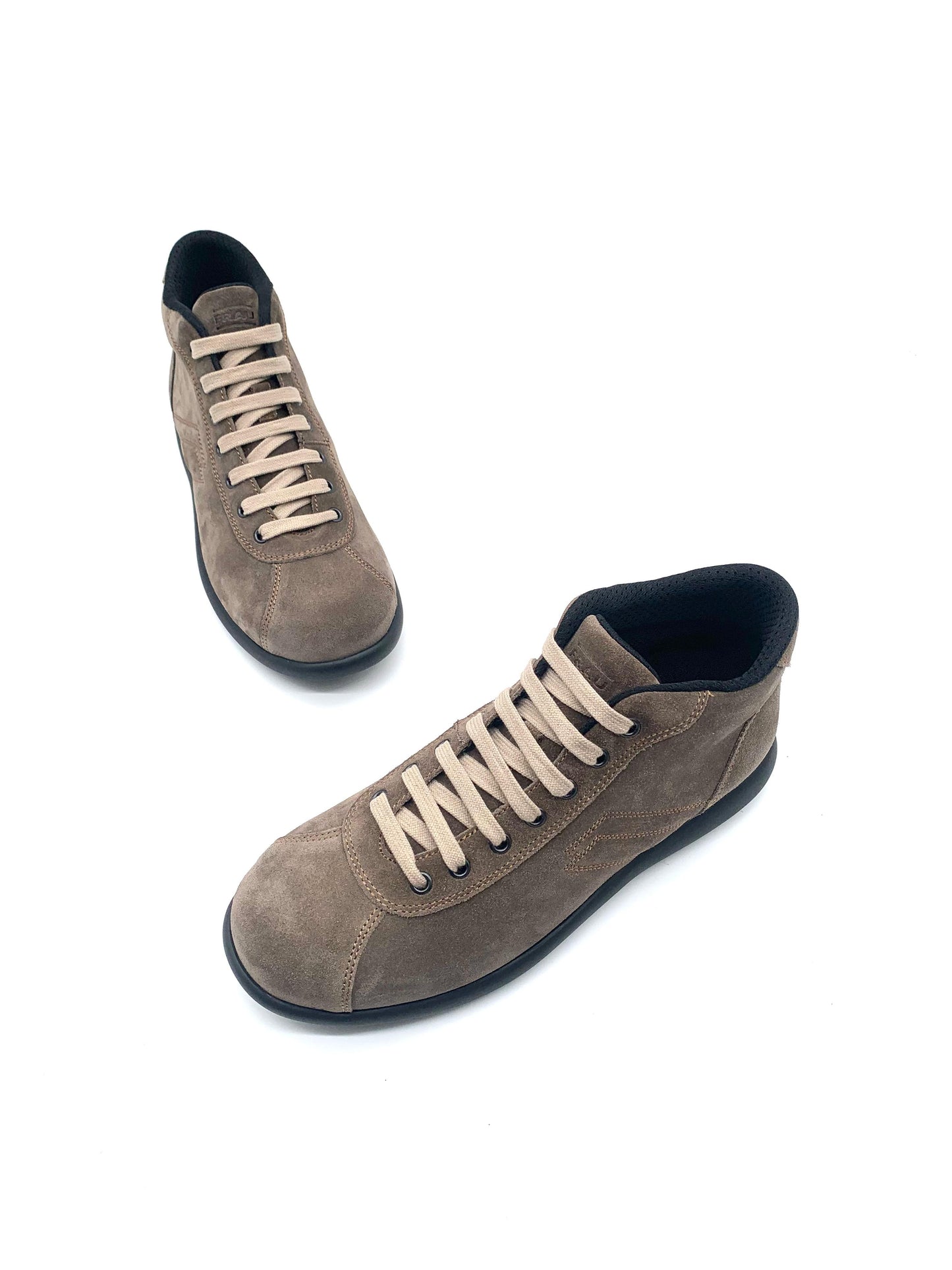 Sneakers alte da uomo in camoscio Frau